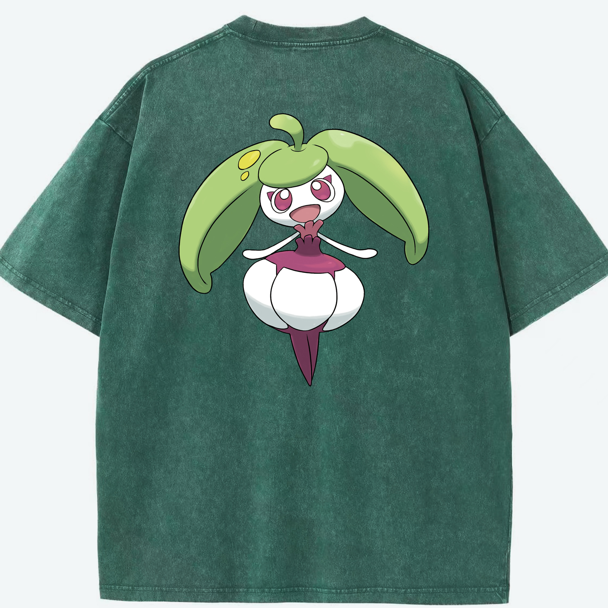 （画像用） ポケットモンスター Pokémon 綿100% ヴィンテージ風 半袖Tシャツ（背面プリント）